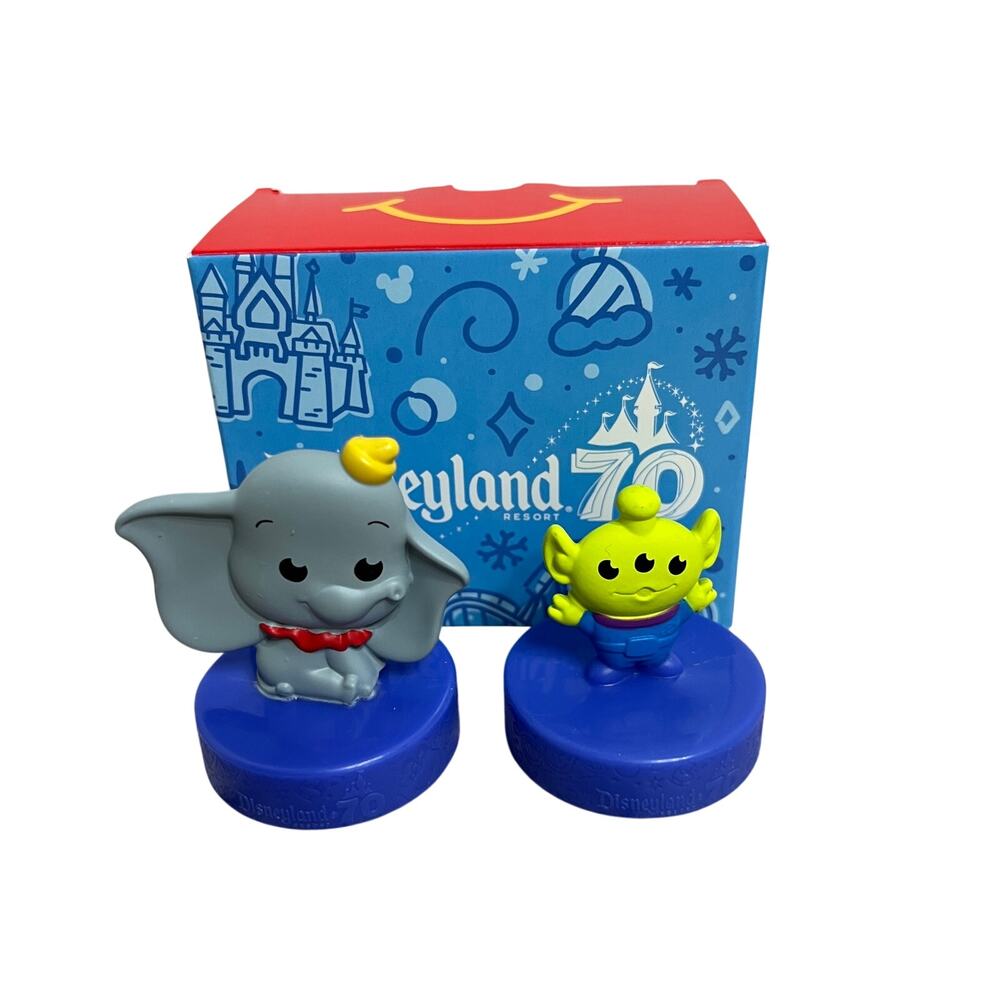 MCDONALDS Disneyland 70th Anniversary Happy Meal Toy 18 Dumbo Alien Box 2025